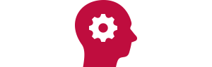 Brain thinking icon
