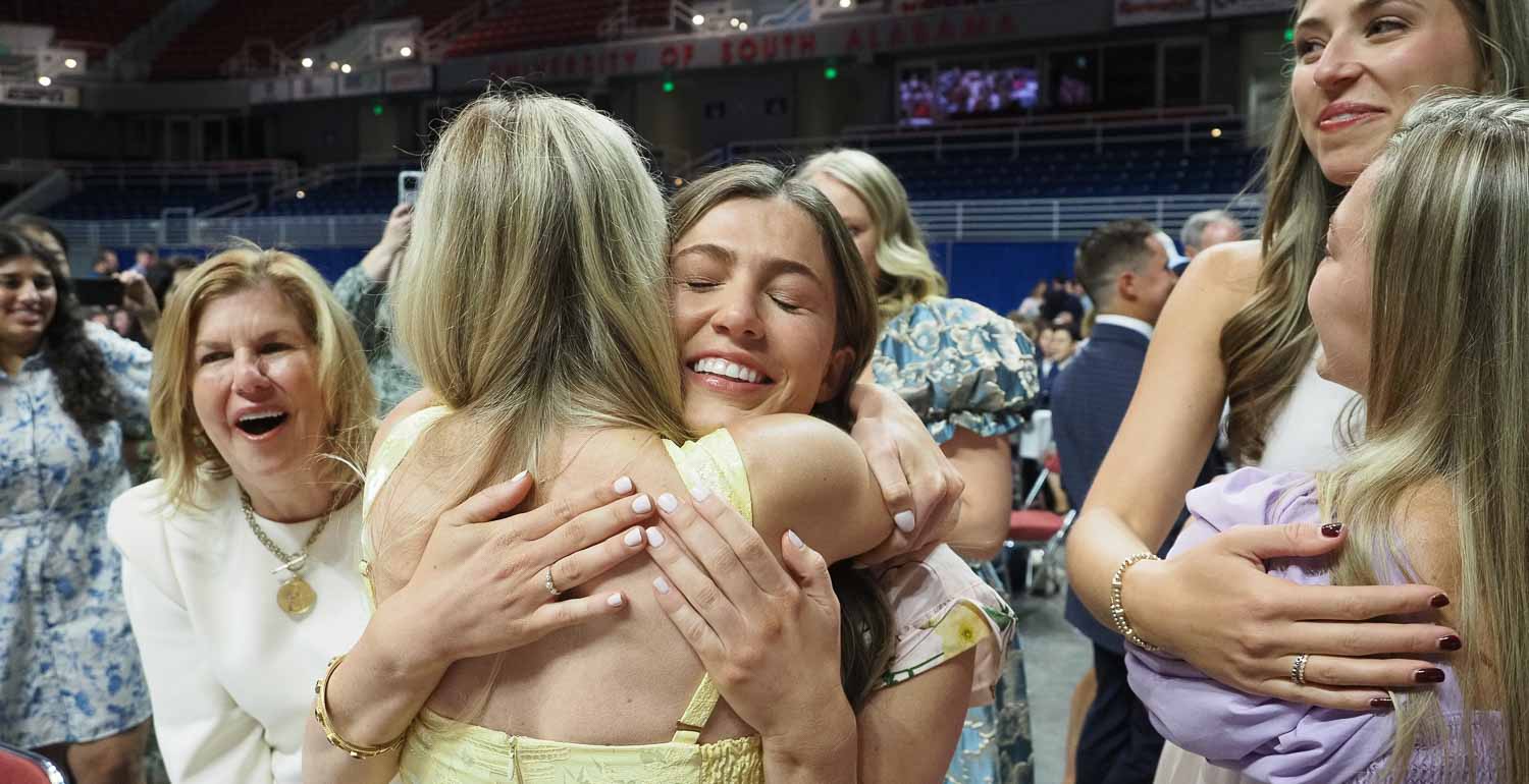At Match Day, medical students in the Frederick P. Whiddon College of Medicine learn where they will train as resident physicians.