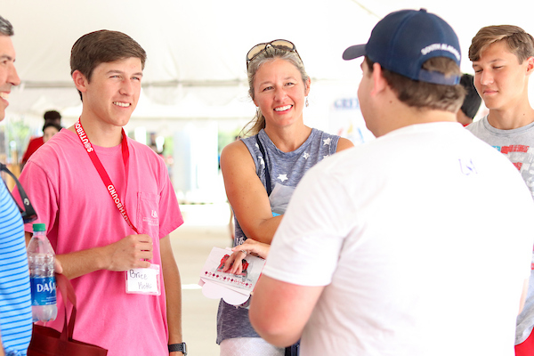 Parents at Orientation at USA.